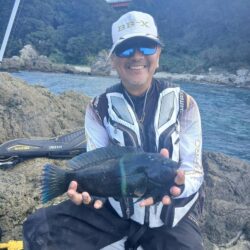 和歌山県串本・袋（かわばた渡船）でグレ釣り大会