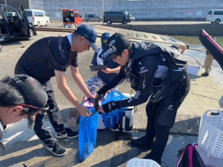 和歌山市江（吉丸渡船）でグレ釣り