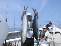 スーパーコーリン丸 投稿ジグ、トップでブリ、メジロ