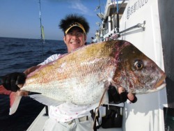 スーパーコーリン丸 投稿ジギングでブリ、真鯛好調