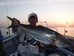 スーパーコーリン丸 投稿ジギングでブリ、メジロ