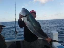 スーパーコーリン丸 投稿ジギングでブリ、真鯛