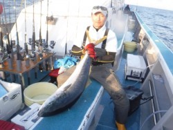 スーパーコーリン丸 投稿ジギングでブリ、真鯛