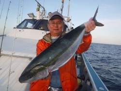 スーパーコーリン丸 投稿ジギングでブリ、真鯛