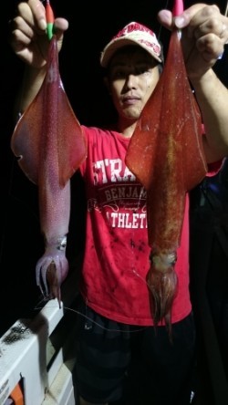 竜宝丸　2015/7/31　イカリレー