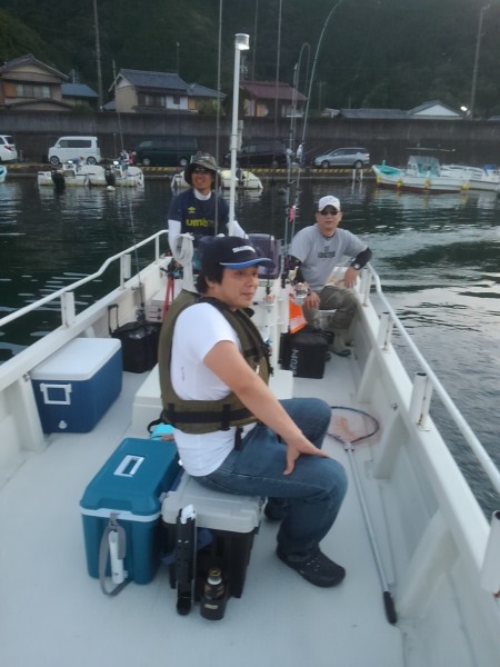 ボートでタイラバ&キス