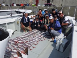 タイラバ船の海豚 釣果