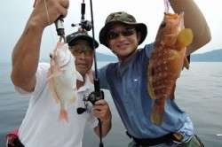 ワープゾーン 釣果