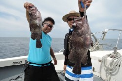 ワープゾーン 釣果