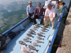 長崎大村湾　第一あさかぜ 釣果