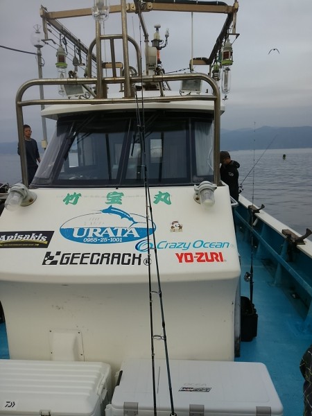 タルイカ狙うもサゴシのみ