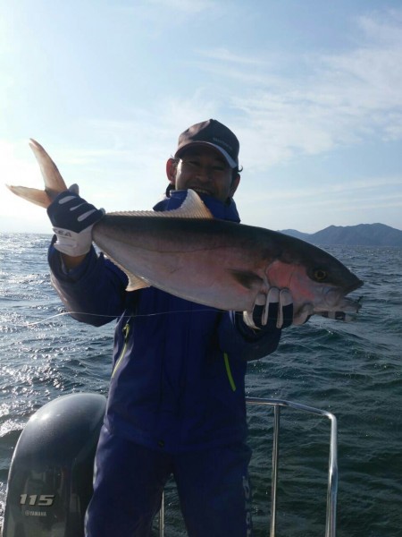 田曽沖40～50m釣果報告（マイボート釣行）