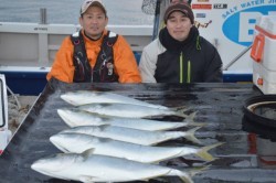 ジギング船 BLUEWATER 釣果