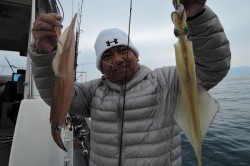 ワープゾーン 釣果