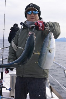 ジギング船 BLUEWATER 釣果