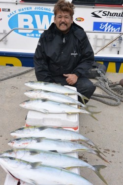 ジギング船 BLUEWATER 釣果