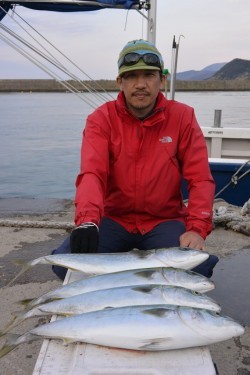 ジギング船 BLUEWATER 釣果