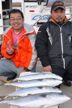 ジギング船 BLUEWATER 釣果