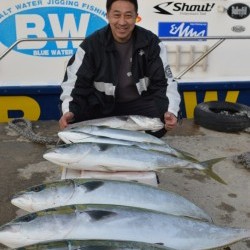 ジギング船 BLUEWATER 釣果