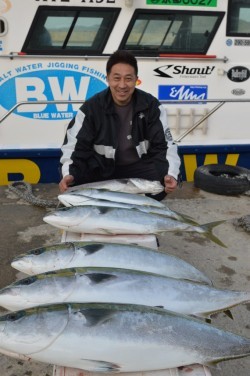 ジギング船 BLUEWATER 釣果