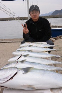 ジギング船 BLUEWATER 釣果