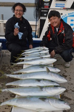 ジギング船 BLUEWATER 釣果