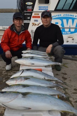 ジギング船 BLUEWATER 釣果