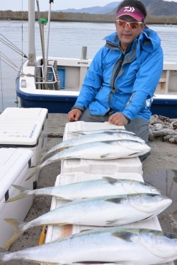 ジギング船 BLUEWATER 釣果