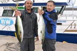 ジギング船 BLUEWATER 釣果