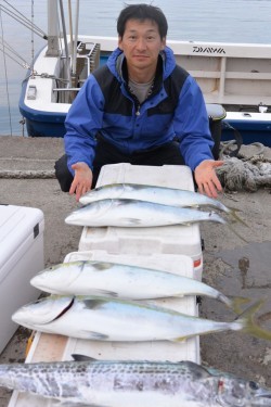 ジギング船 BLUEWATER 釣果