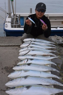 ジギング船 BLUEWATER 釣果