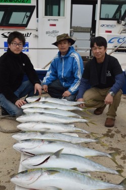 ジギング船 BLUEWATER 釣果