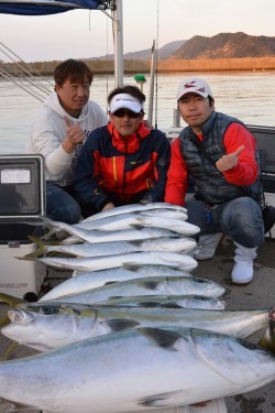 ジギング船 BLUEWATER 釣果