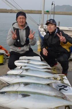 ジギング船 BLUEWATER 釣果