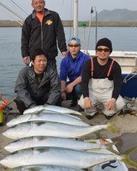 ジギング船 BLUEWATER 釣果