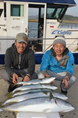 ジギング船 BLUEWATER 釣果