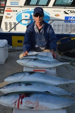 ジギング船 BLUEWATER 釣果