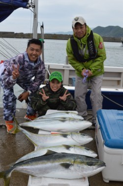 ジギング船 BLUEWATER 釣果