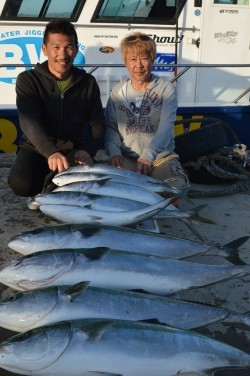 ジギング船 BLUEWATER 釣果