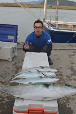 ジギング船 BLUEWATER 釣果