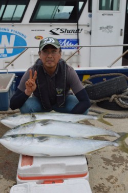 ジギング船 BLUEWATER 釣果