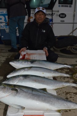 ジギング船 BLUEWATER 釣果