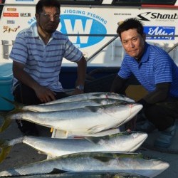 ジギング船 BLUEWATER 釣果