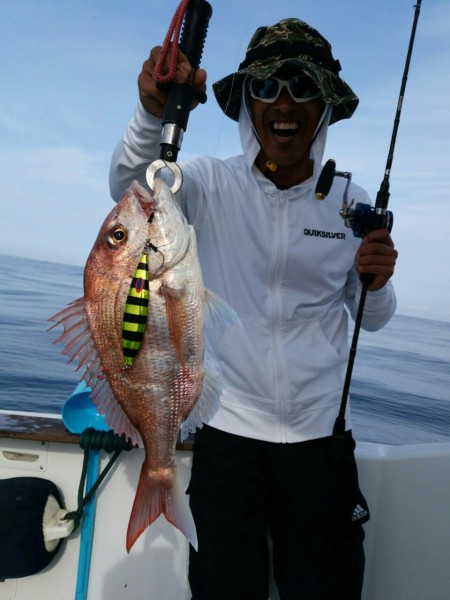 田曽沖釣果報告(マイボート釣行)