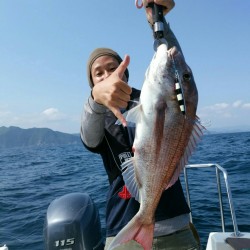 田曽沖釣果報告(マイボート釣行)