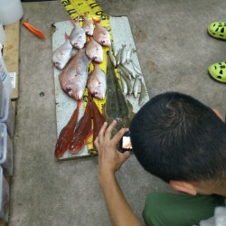 友人の船でタイラバ！