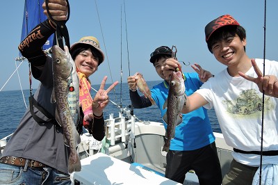 ワープゾーン 釣果