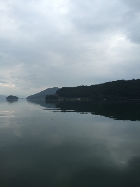 雨の中マイボートでタイラバ釣行